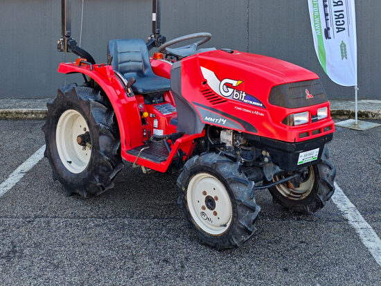 ✅ OFFERTA SPECIALE: MITSUBISHI MMT14 CON GARANZIA 1 ANNO: ULTIMO MODELLO DEI TRATTORI COMPATTI!